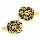 Floral Muster Manschettenknöpfe