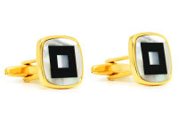 Perlmutt Manschettenknöpfe