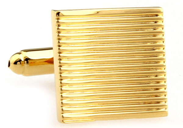 Manschettenknöpfe mit Riefen