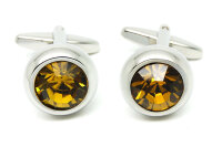 runde Manschettenknöpfe