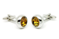 runde Manschettenknöpfe