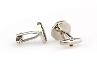 exklusive Carbonfaser Manschettenknöpfe (achteckig)