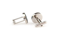 exklusive Carbonfaser Manschettenknöpfe (rund)