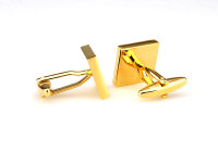 Manschettenknöpfe Kreisförmige Riefen