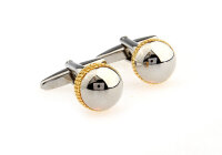 runde Manschettenknöpfe