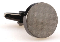 exklusive Hahnentrittmuster Manschettenknöpfe