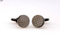 exklusive Hahnentrittmuster Manschettenknöpfe