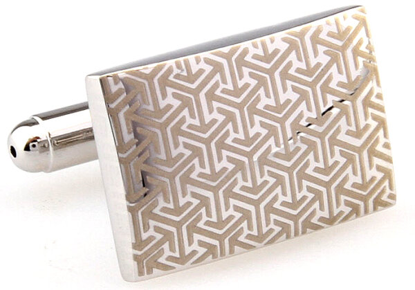 gravierte Manschettenknöpfe (glänzend)