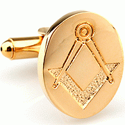 Freimaurer Motiv Manschettenknöpfe