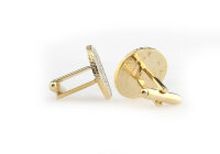 Una Peseta Manschettenknöpfe