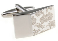 gravierte Manschettenknöpfe (glänzend)