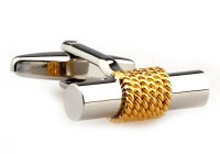 runde Manschettenknöpfe