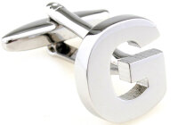 Buchstaben Manschettenknopf "G"