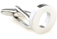 Buchstaben Manschettenknopf "O"