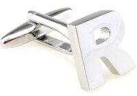 Buchstaben Manschettenknopf "R"