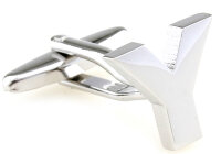 Buchstaben Manschettenknopf "Y"