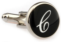 Buchstaben Manschettenknopf Vintage "C"