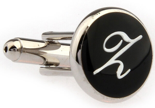 Buchstaben Manschettenknopf Vintage "Z"