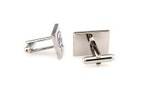 Hochzeit Manschettenknöpfe "I Do" eckig