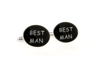 Hochzeit Manschettenknöpfe "Best Man -...