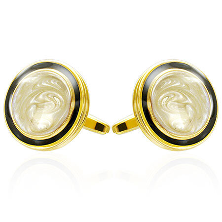 Perlmutt Manschettenknöpfe