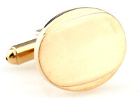 goldfarbene Manschettenknöpfe