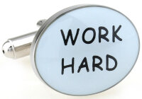 Work Hard - Play Hard Manschettenknöpfe
