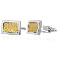 Goldene Manschettenknöpfe