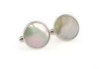 Perlmutt Manschettenknöpfe