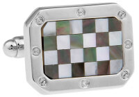 Perlmutt Manschettenknöpfe