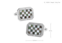 Perlmutt Manschettenknöpfe