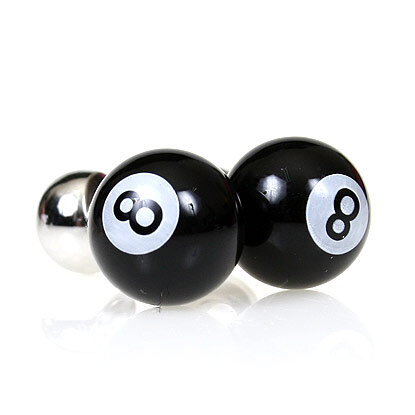 Billard 8 Manschettenknöpfe