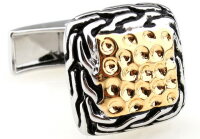 2-farbige Manschettenknöpfe