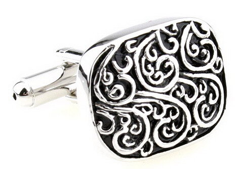 Floral Muster Manschettenknöpfe